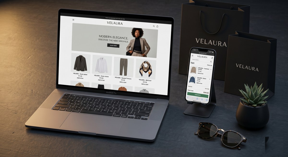 Velaura – E-Commerce Projekt